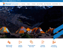 Tablet Screenshot of focusfwd.com